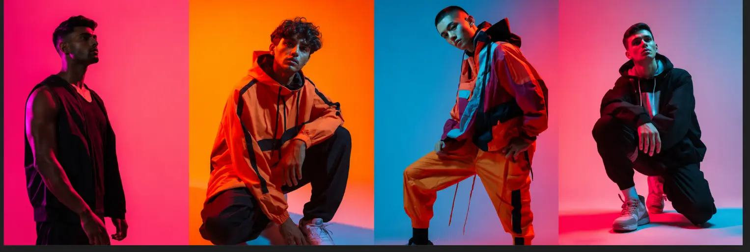 Premium streetwear collection for modern men